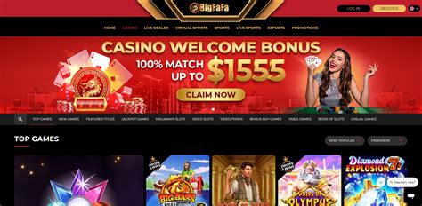 Bigfafa casino login